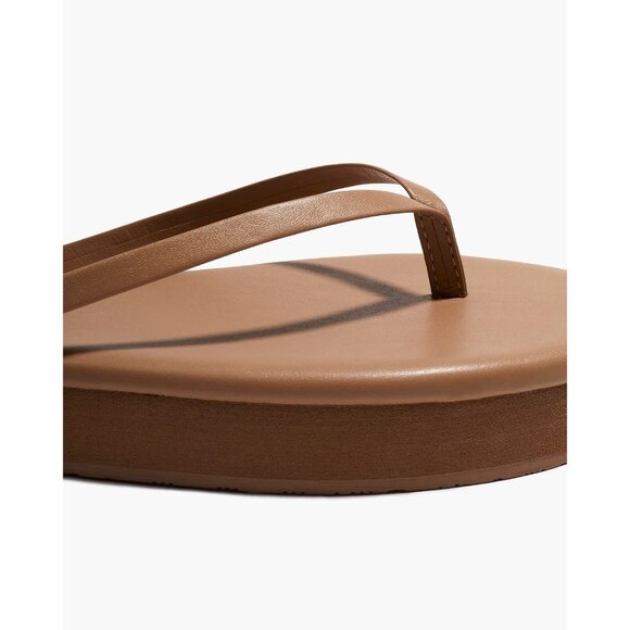 TKEES Lily Platforms Flip Flops Sandals Women’s Color Cocobutter Size 8 & 9 - Picture 3 of 10